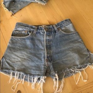RE/DONE DENIM SHORTS!
